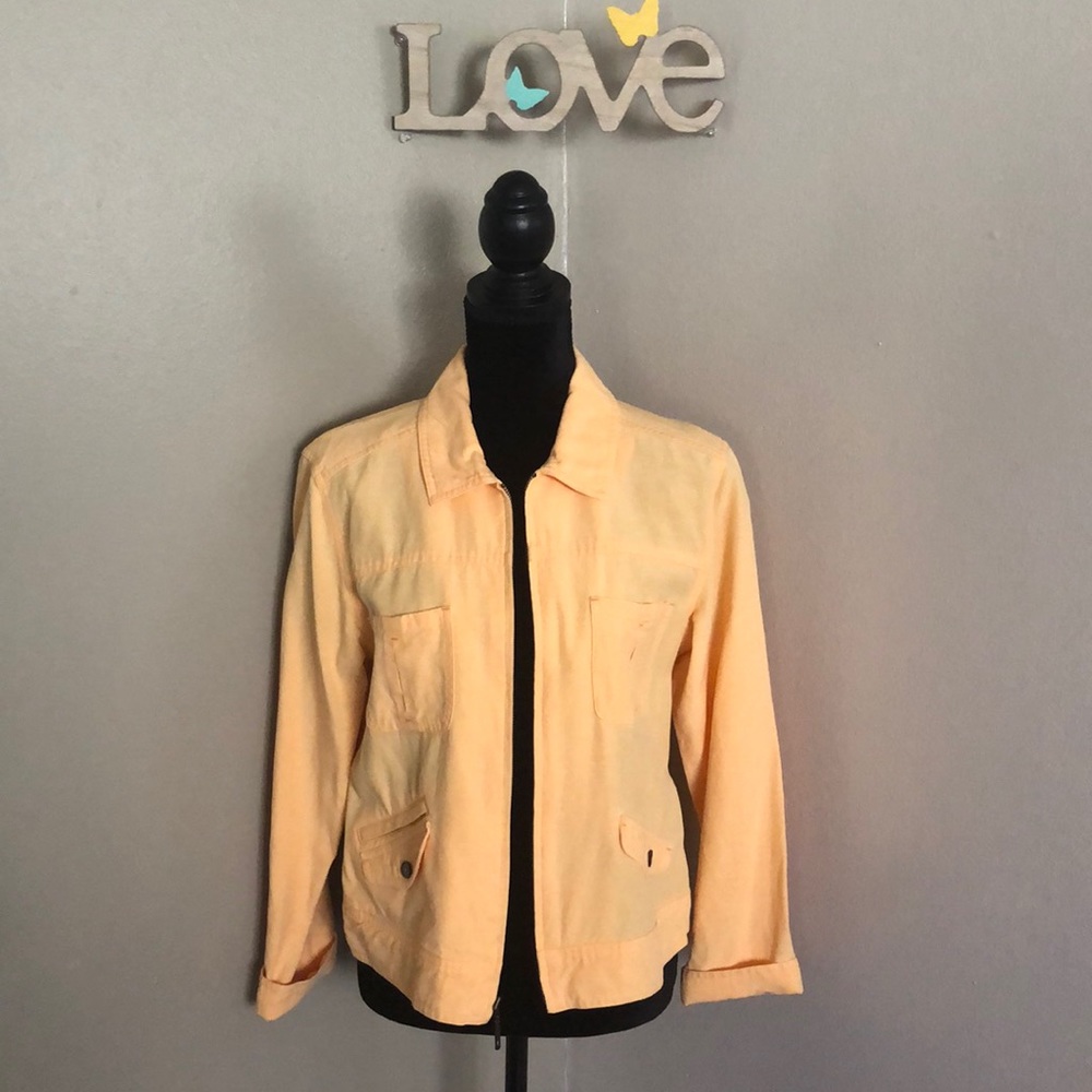 J Jill yellow jacket